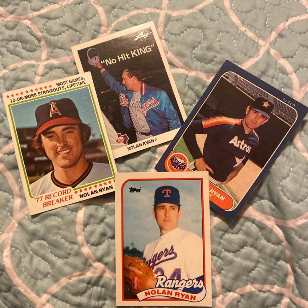 Nolan Ryan Baseball Card Collection